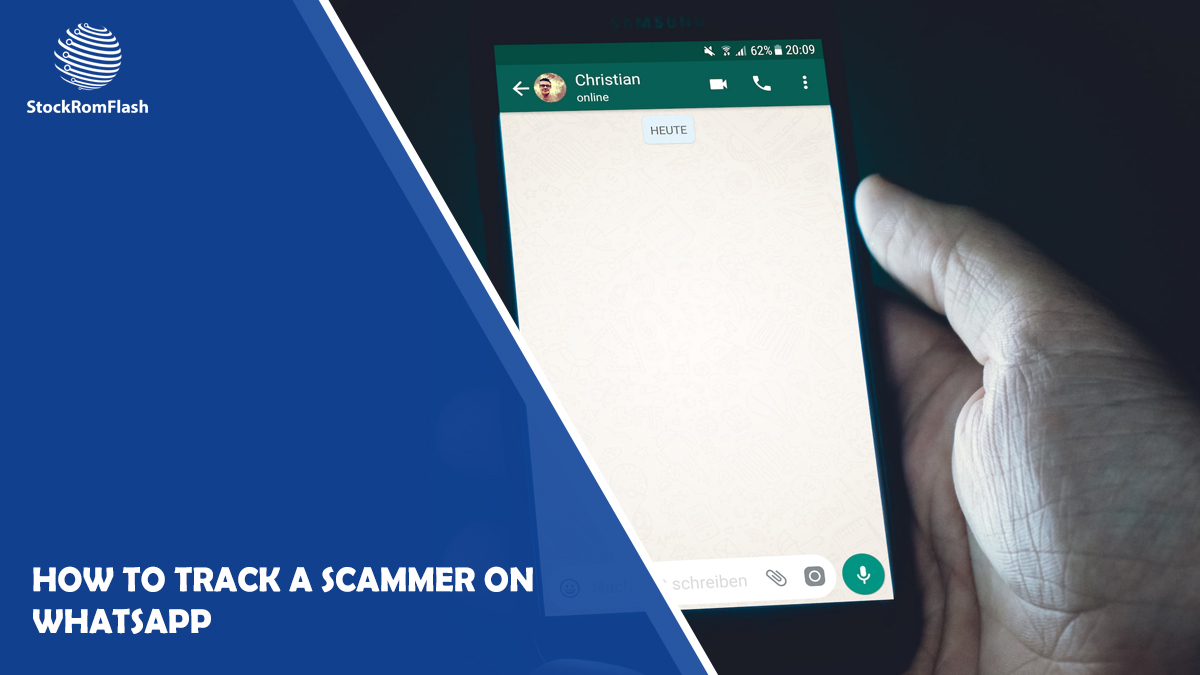 how to track a scammer on whatsapp