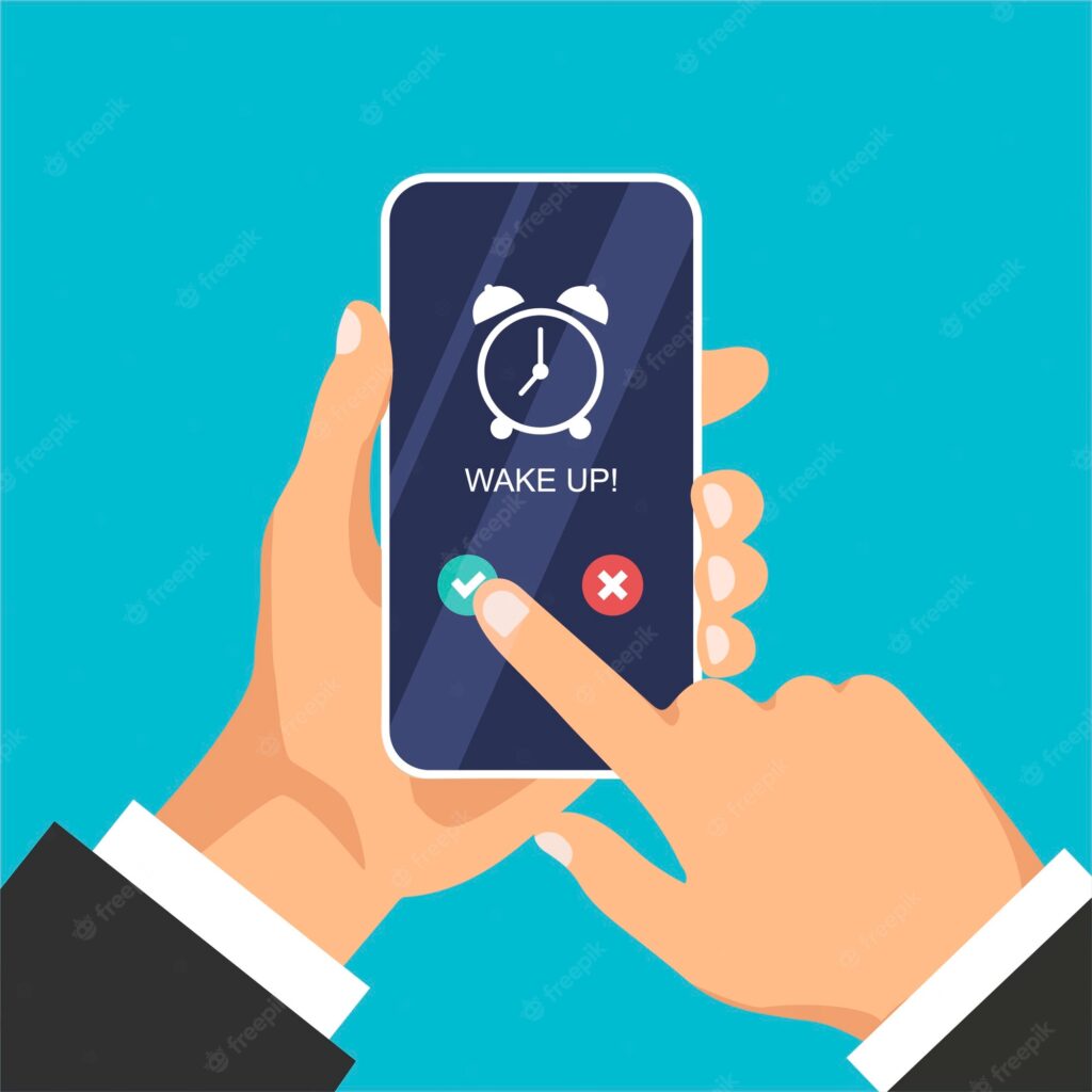 Phone alarm