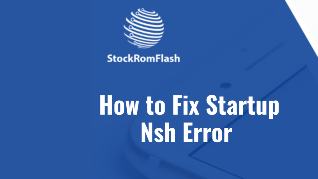 Fix Nsh Error