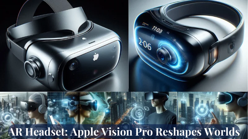 AR Headset: Apple Vision Pro Reshapes Worlds